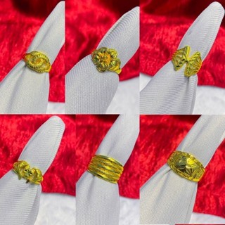 แหวนทอง ขนาด 2 สลึง ทองปลอมเหมือนแท้