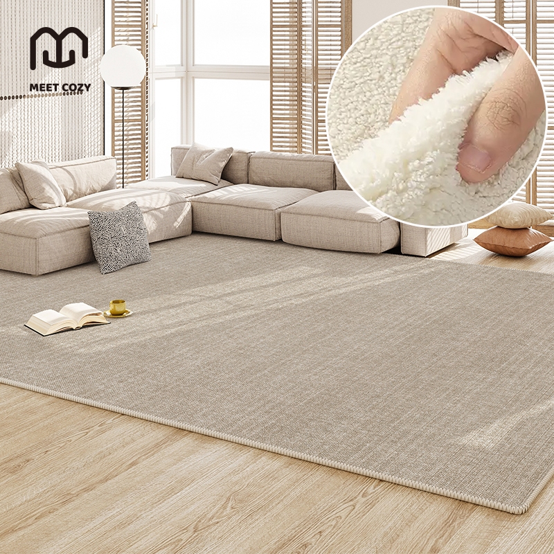 MEET COZY พรมปูพื้นห้อง นุ่ม carpet living room ผ้าแคชเมียร์เทียม พรมปูพื้น# 1 DB-Dog