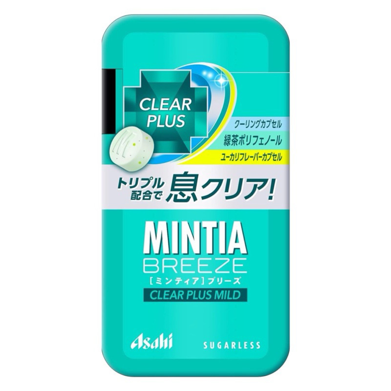 [ถูกสุด] ลูกอม Asahi Mintia Breeze 22g ลมหายใจสดชื่น (บรรจุ 30 เม็ด) ของแท้จากญี่ปุ่น หิ้วเอง