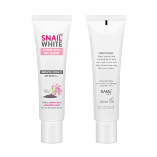 NAMU LIFE SNAILWHITE Brightening Day Cream SPF30/PA+++ 30ml 10SW00691