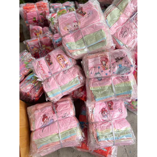 กางเกงในเด็กสีพาสเทล มีขา กันโป๊ ใส่สบาย ผ้านุ่มเด้ง 10ตัว/แพ๊ค