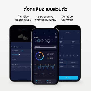ANKER Soundcore Sleep A20 หูฟังบลูทูธ Earbuds จุกหูฟังซิลิโคน หูฟังตัดเสียงรบกวนขณะนอนหลับ ทดสอบการนอน หูฟังไร้สาย A6611