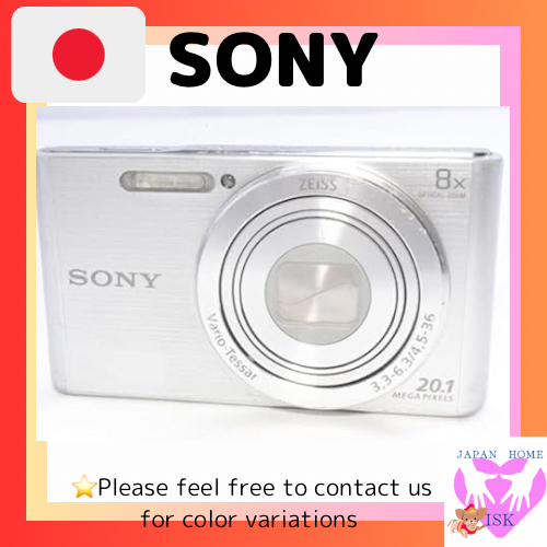 Sony (Sony) กล้องดิจิตอลขนาดกะทัดรัด Cyber-Shot Dsc-W830 Silver Optical Zoom 8X (25-200Mm) Compact B