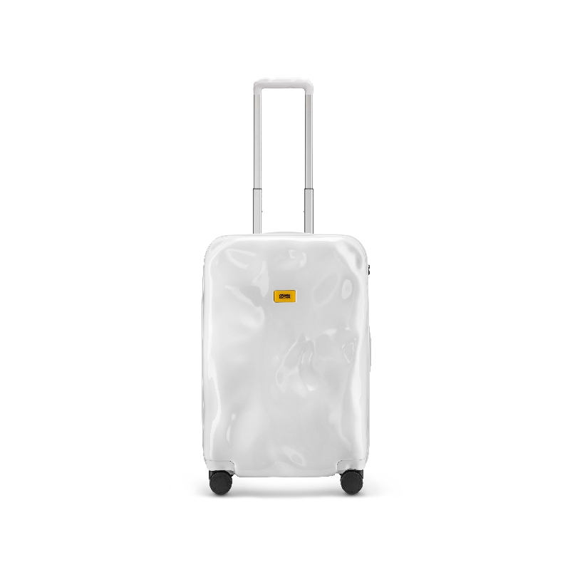CRASH BAGGAGE กระเป๋าเดินทาง รุ่น TONE ON TONE สีขาว ขนาด 26.8"