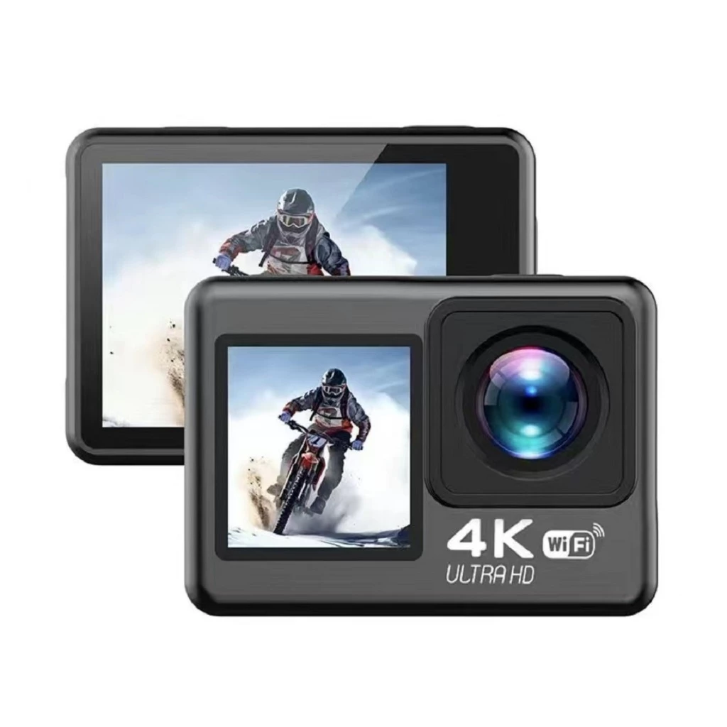กล้องโกโปร 4K Ultra HD DV กันน้ำ 30 เมตร มุมกว้างติดหมวกและรถ thumbnail 4
