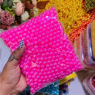 ลูกปัดมุก เกรดเอ 6mm 8mm 10mm หลากสี สามารถนำมาทำเป็นสร้อยคอ สร้อยข้อมือ พวงกุญแจ งานฝีมือ