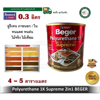 เบเยอร์ โพลียูรีเทน 1K 0.3ลิตร สีย้อมพื้นไม้ PG-9900 PG-9903 PG-9910 PG-9909 PM-9800 PG-9905 PG-9901 PG-9904 PG-9906