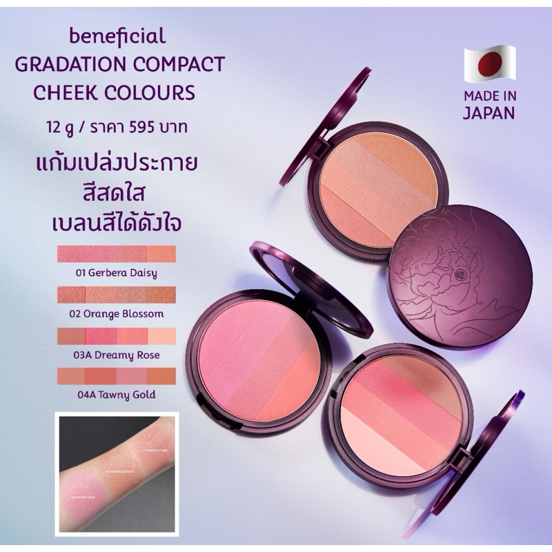 beneficial Gradation Compact Cheek Colours+