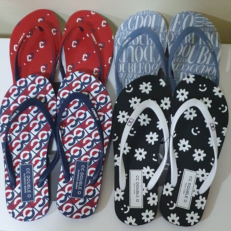รองเท้าแตะ CC DOUBLE O size 37,38 ของแท้ห้อยป้าย น้ำหนักเบา สวมใส่สบาย
