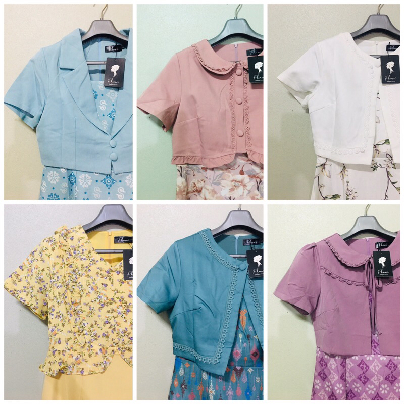 [โปรดสอบถามสินค้าก่อนสั่งซื้อ] รวมเดรส Phawi ภาวิ เบอร์ L - XL มีซับในอย่างดีทุกชุด
