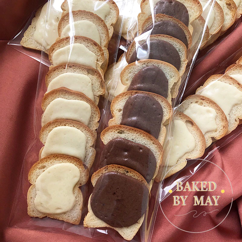 🍞 ปังเนยหนึบ-น้ำตาล-กระเทียม ถุง 6 ชิ้น✨