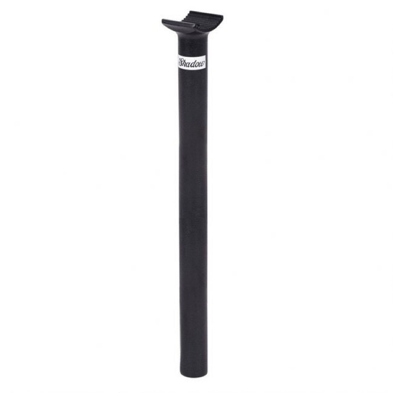 หลักอาน จักรยาน bmx Shadow Pivotal Seat Post 320 mm (Black) - Size: 25.4mm