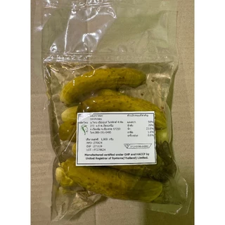 Close 15-31 DEC 2026 - แตงกวาพันธุ์ไทยดองในถุง 1 kg - Dill Pickles 1 kg - มีซัลไฟต์