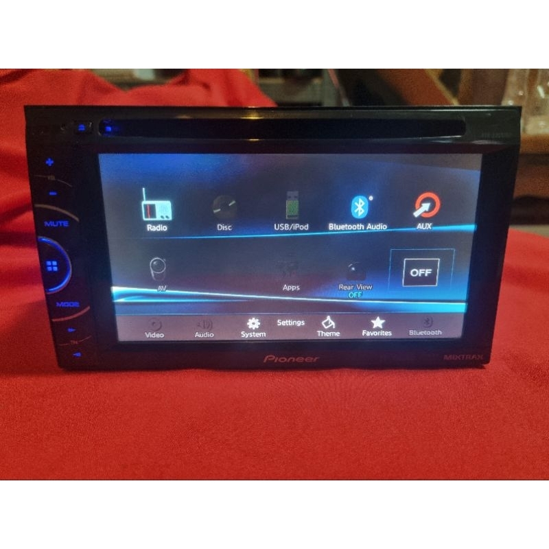 จอ2din วิทยุติดรถยนต์pioneer avh-x2550bt มือสอง