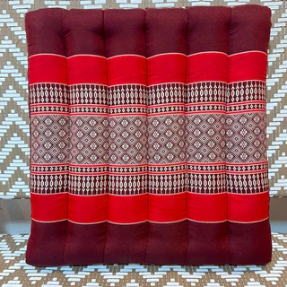 เบาะรองนั่ง พิงหลัง ลายไทย สินค้าOTop Hand made