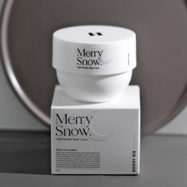 MERRY SNOW NIGHT BOOSTER BODY CREAM / ไนท์บูสเตอร์หิมะ