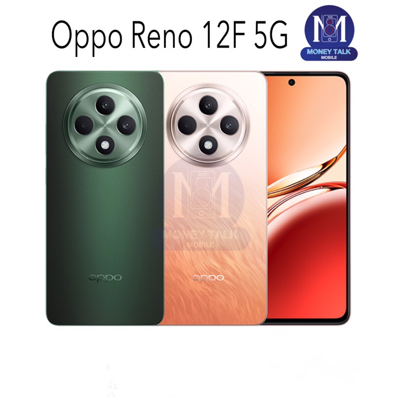 Oppo Reno 12F 5G 12/256GB แอคแล้ว เครื่องศูนย์ไทยประกันศูนย์ไทย(ประกันตามล็อตผลิตข้างกล่อง)