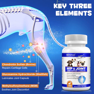 วิตามินสุนัข Oimmal Hip&Joint บำรุงข้อ บำรุงกระดูกสุนัข บำรุงข้อสุนัข บรรเทาปวด ลดอักเสบ