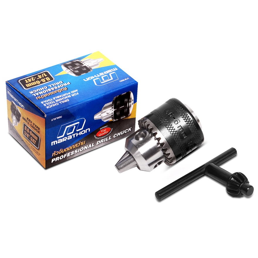 หัวสว่านเกลียว-1/4"(0.6-6MM)X24T มาราธอน KT-J012-2510