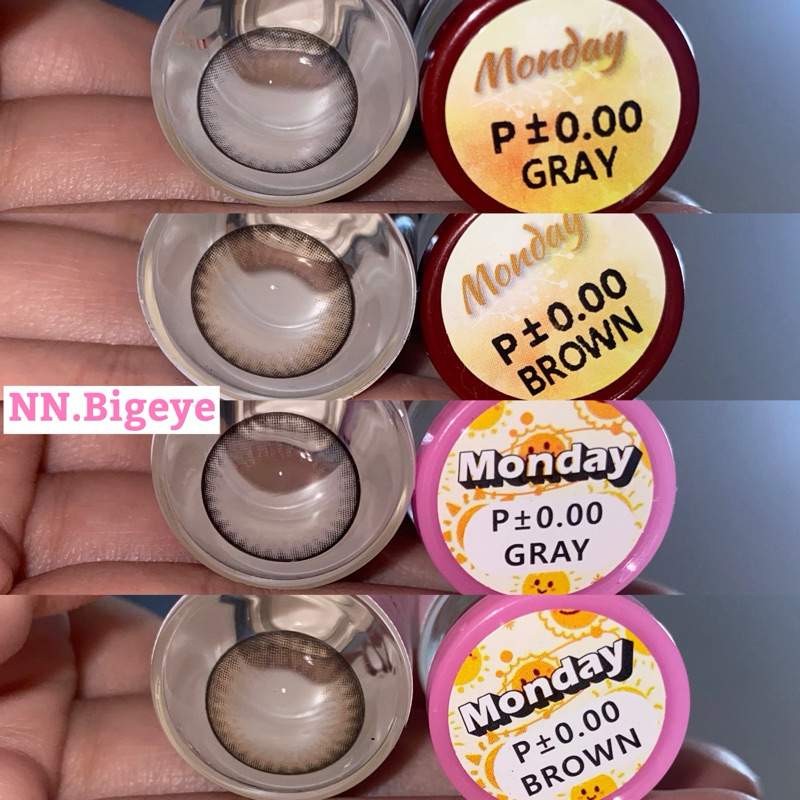 Monday ( pitchy lens ) ขนาดตาโต มีค่าสายตา