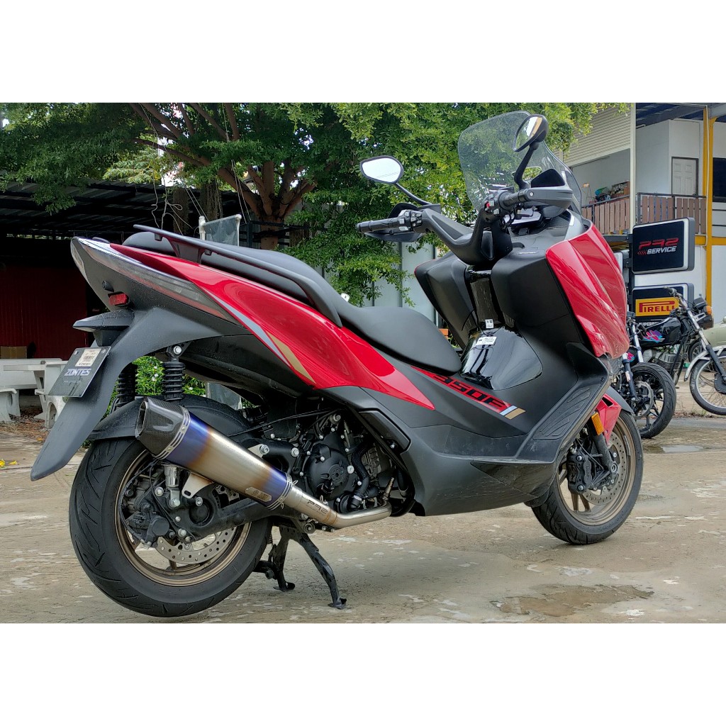 FULL SYSTEM PR2 HEX SHORTY TITA COLOR 35 CM FOR ZONTES350 (Not Bomb)