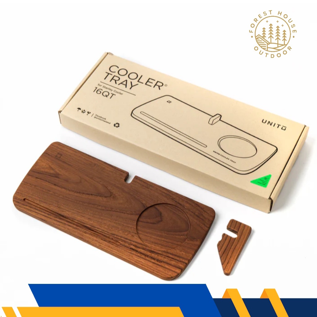 Unito แผ่นไม้เสริม Cooler Tray (for Stanley Cooler 16QT)