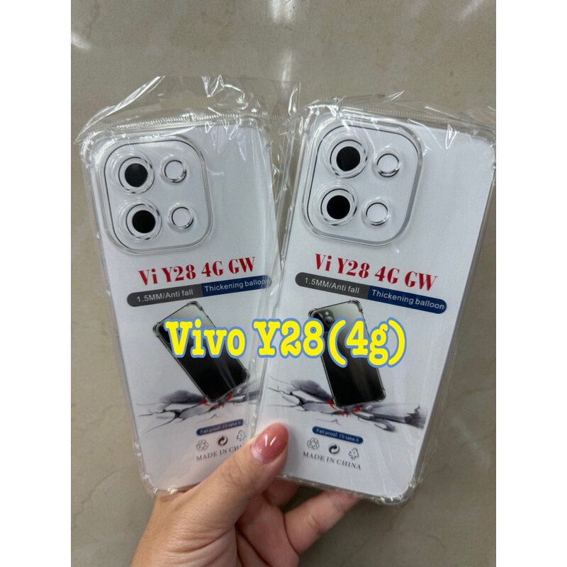 Vivo Y28(4g) 🥰พร้​อมส่งใน🇹🇭🥰เคสใสกันกระแทกคลุมกล้อง For Vivio Y28(4g)