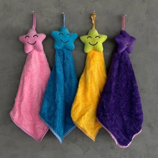 Magic Towel ผ้าขนหนู ผ้าเช็ดมือ ซึมซับน้ำได้ดีเยี่ยม แห้งเร็ว หัวตุ๊กตาน่ารัก