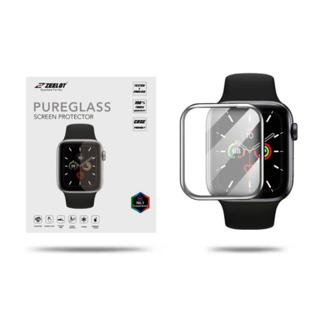 Zeelot Pure Glass 3D Curved ฟิล์มกระจกใสสำหรับ Apple Watch
