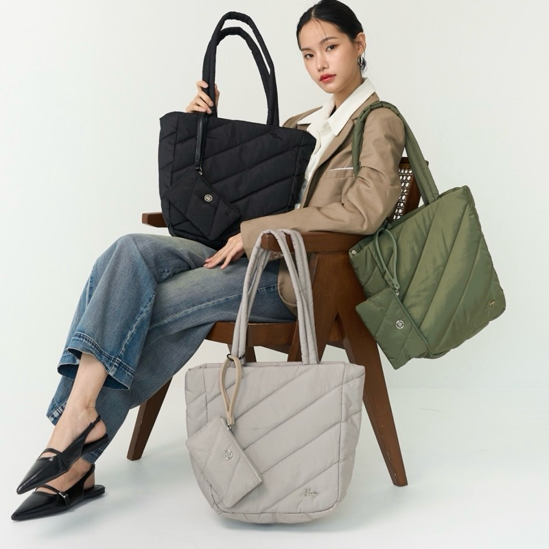 (New in) Keep Vandy totebag กระเป๋าผ้าไนลอนนาโน [มีบริการหลังการขาย]