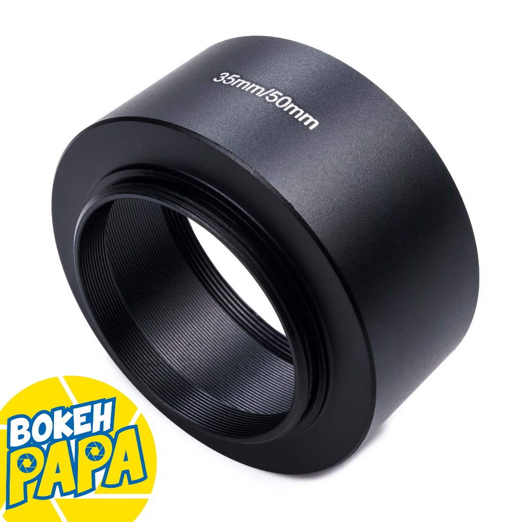 Hood ทรงกระบอก ขนาด 35mm / 49mm / 52mm / 62mm ( ฮูด เลนส์ ) ( เลนส์ฮู้ด ) ( Hood Lens ) ( 35 mm / 49 mm / 52 mm / 62mm )