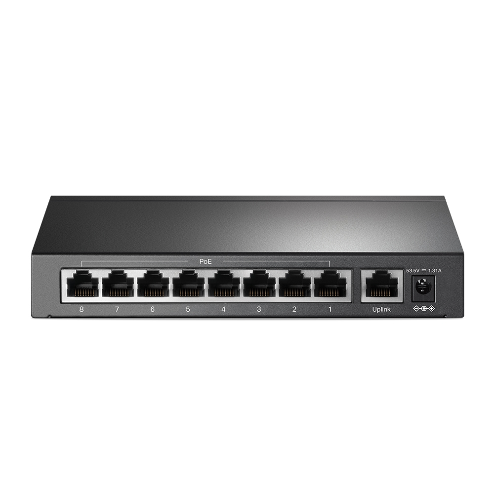 TP-Link 9-Port 10/100Mbps Desktop Switch with 8-Port PoE+ รุ่น TL-SF1009P
