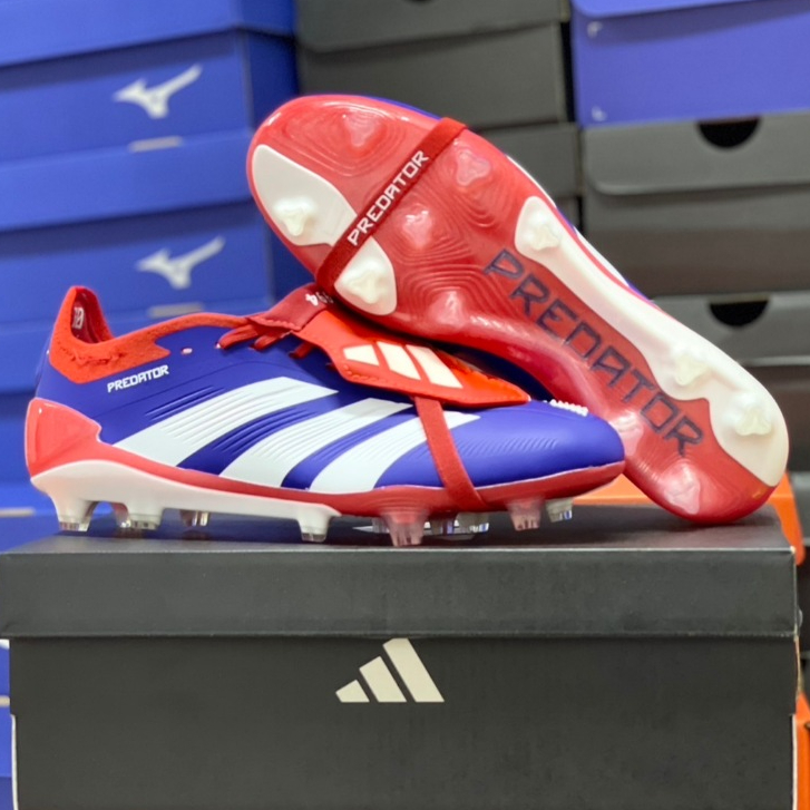 รองเท้าฟุตบอล รองเท้าสตั๊ด ADIDAS PREDATOR ELITE TONGUE FG แถมฟรี ดันทรง ถุงผ้า กล่อง