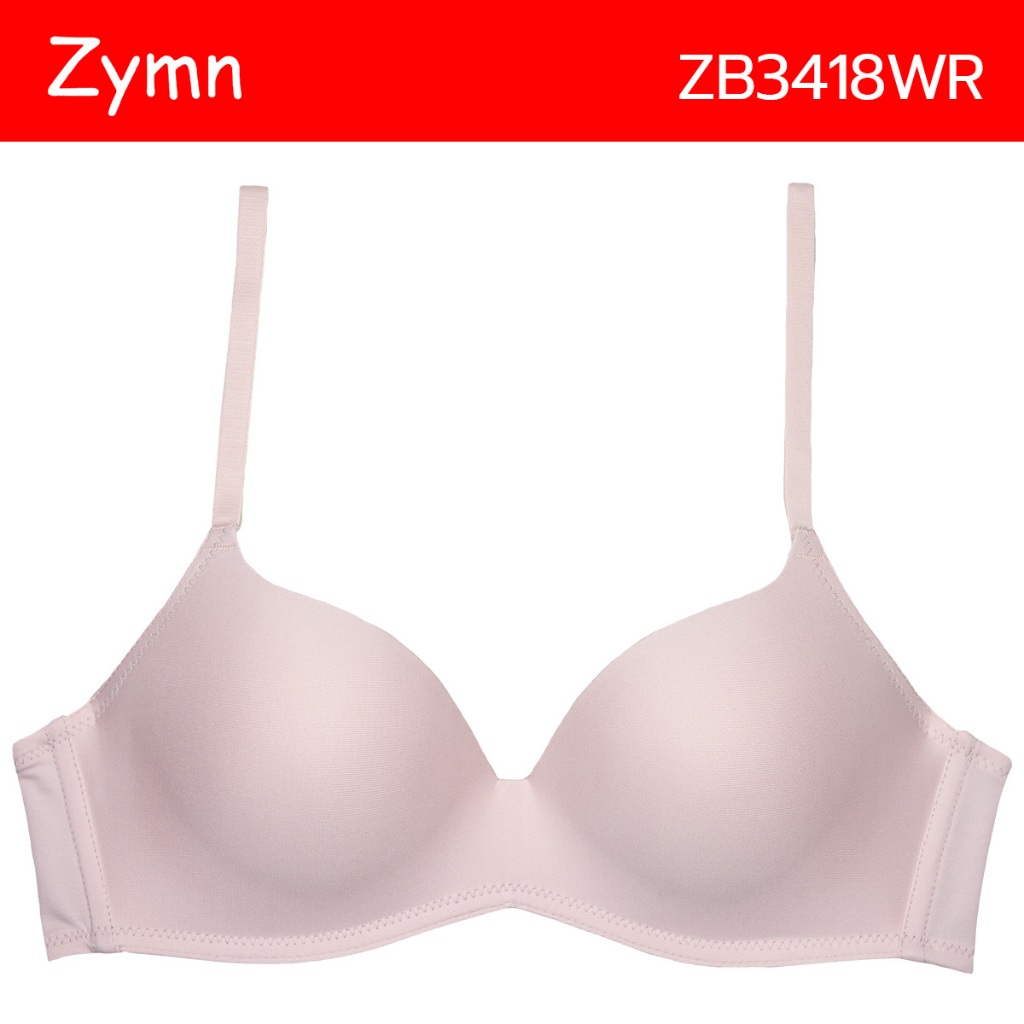 ZYMN เสื้อในไร้โครง รุ่น ZB3418 (WR) สีชมพู
