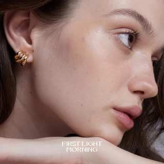 First Light Morning : Alina Earrings - Stainless Steel ต่างหู Mimimal