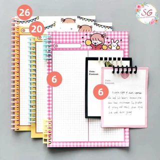 สันห่วงเข้าเล่มพลาสติก กระดูกงู ถอดได้ ตัดแต่ง DIYได้ 30ห่วง มีให้เลือก5สีพาสเทล 12mm A4 สำนักงาน