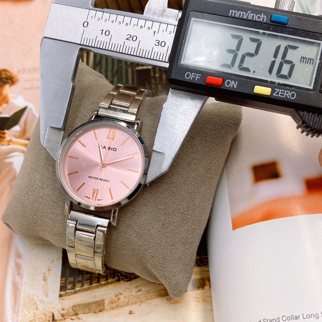 CA นาฬิกาผู้หญิง คาสิโอ รุ่น LTP-VT01G-1BUDF สายสแตนเลส ขนาด 32 มม แถมกล่องคาสิโอฟรี - รูปที่ 7