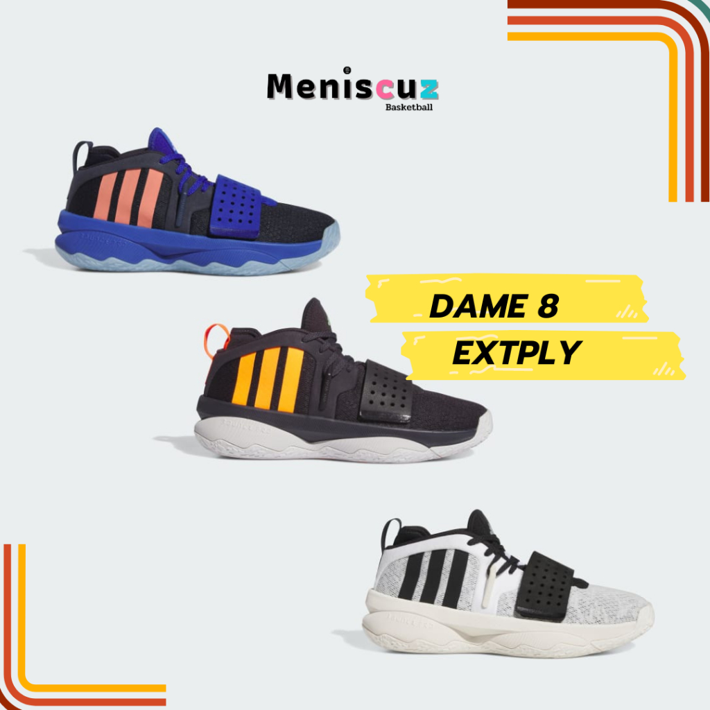 รองเท้า adidas DAME 8 EXTPLY MULTICOLOR ของแท้