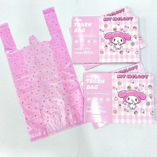 ถุงพลาสติก หูหิ้วพิมพ์ลาย sanrio