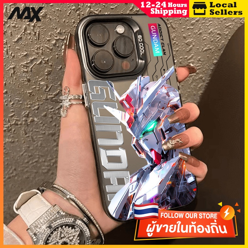 เคสโทรศัพท์มือถือ สินค้าพร้อม กันกระแทก สร้างสรรค์ นักรบเมชา เด็กผู้ชาย สําหรับ iPhone 15 Pro Max 14 Plus 13 12 11 7/8P