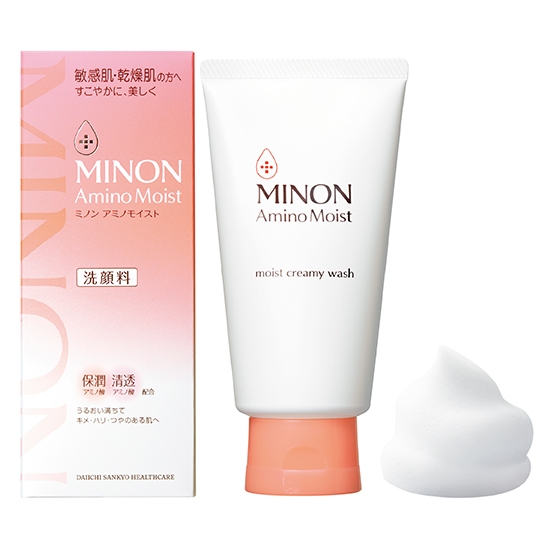 Minon Amino Moist Creamy Wash 100g รับประกันของแท้ 100%[ส่งตรงจากญี่ปุ่น]