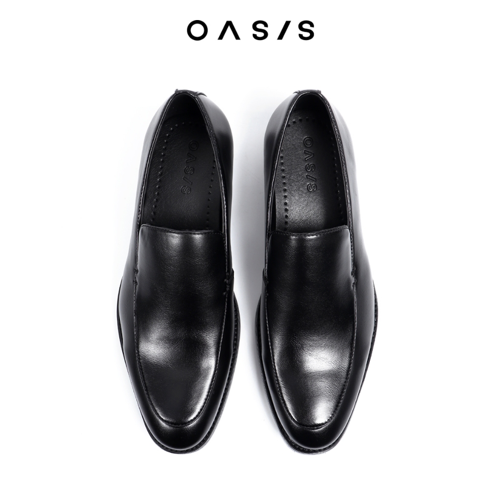 OASIS Men's Business Shoes รองเท้าหนังสำหรับบุรุษ รองเท้าทางการ รองเท้าใส่ทำงานหนังPU รุ่น AMSH-4518