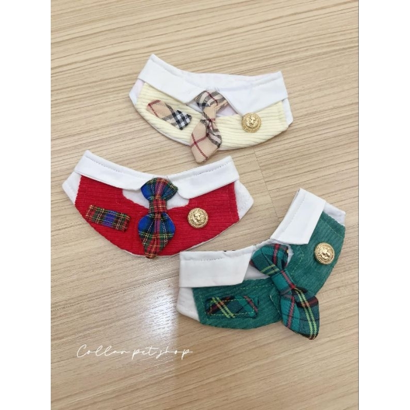 ผ้าพันคอน้องหมาน้องแมว สก็อตชาย