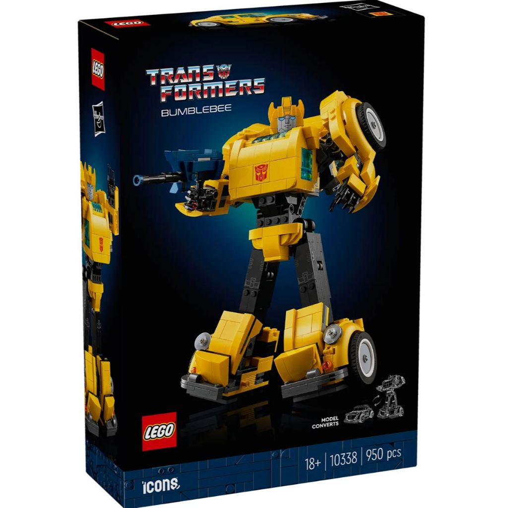 LEGO® ICONS™ Transformers Bumblebee 10338