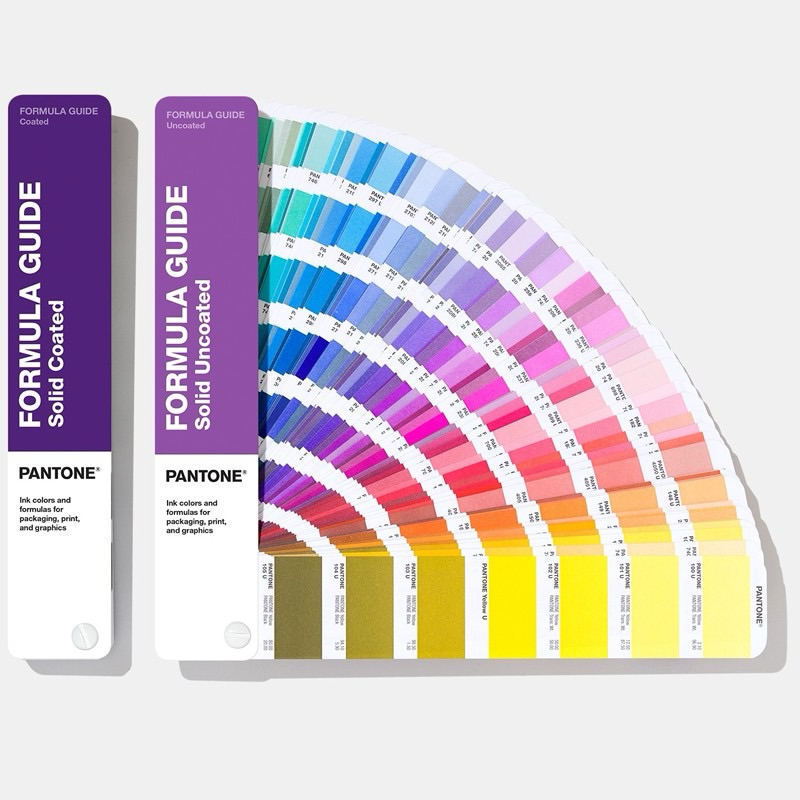 Pantone Formula Guide GP1601A 2เล่ม 2161สี (Solid Coated เเละ Solid Uncoated)