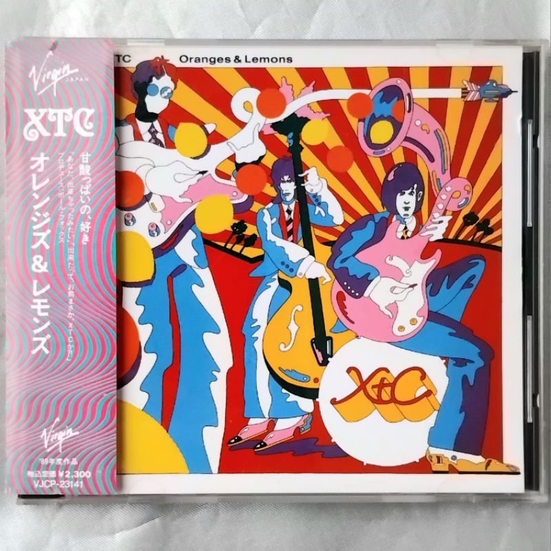 CD Audio music ซีดี เพลงสากล / XTC / Oranges & Lemons