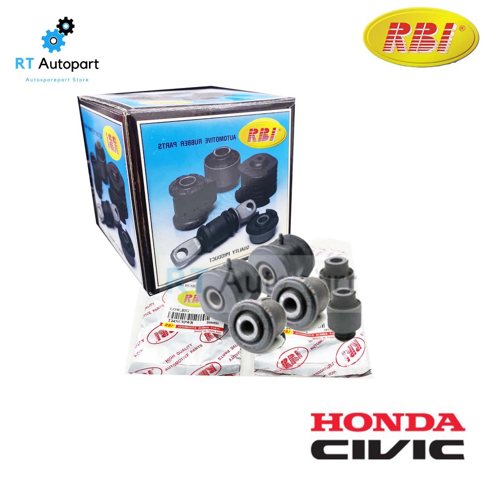 RBI บูชปีกนก Honda Civic EG ปี92-95 / บู๊ชปีกนก บูทปีกนก / 51810-SH3-004