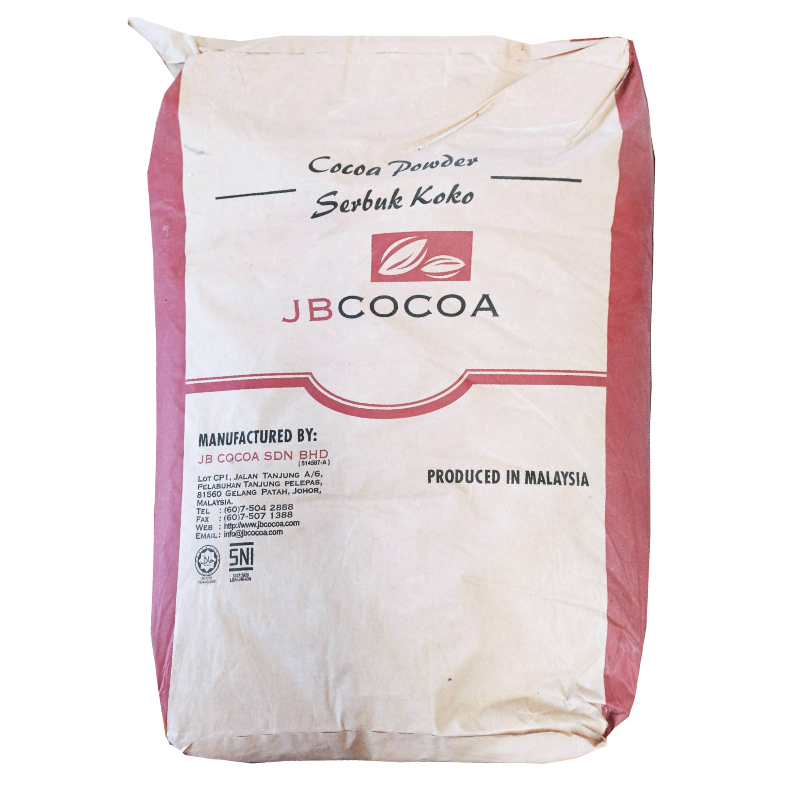 ผงโกโก้ JB (สีเข้ม) (COCOA POWDER (JB) (MALASIA)) 25 กิโลกรัม / ถุง