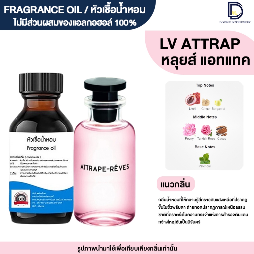 หัวเชื้อน้ำหอม กลิ่น หลุยส์ แอทแทค (LV ATTRAP)