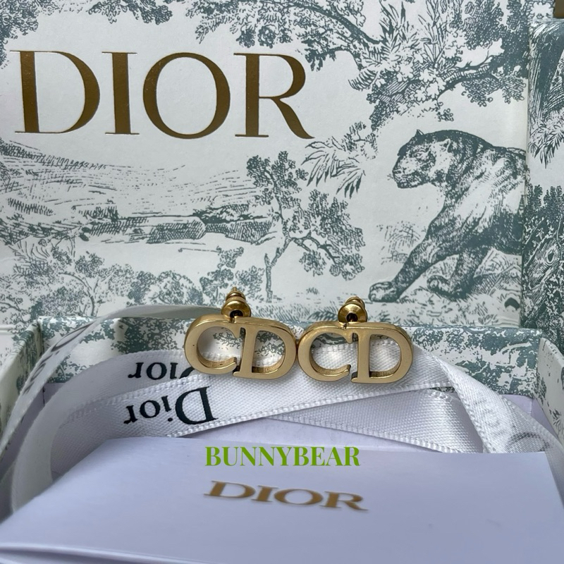 (D30)ต่างหู CD วินเทจ งานHIENDพร้อมส่ง